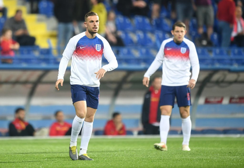 Jordan Henderson criticised by Montenegro's Stefan Savic