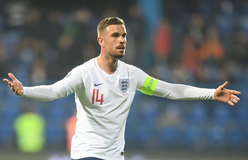 Jordan Henderson criticised by Montenegro's Stefan Savic