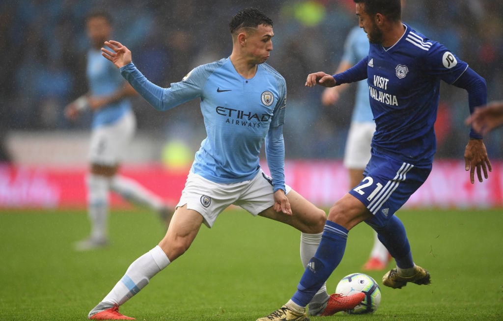 cardiff city weakened side against manchester city