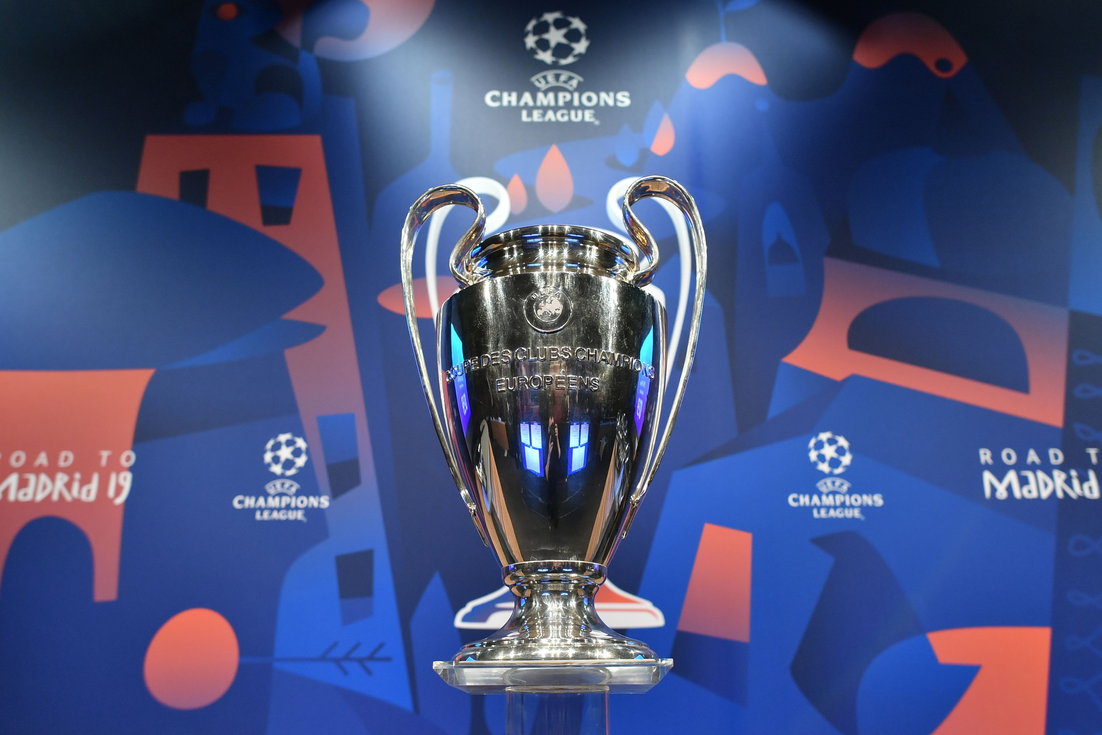 UEFA Champions League trophy.