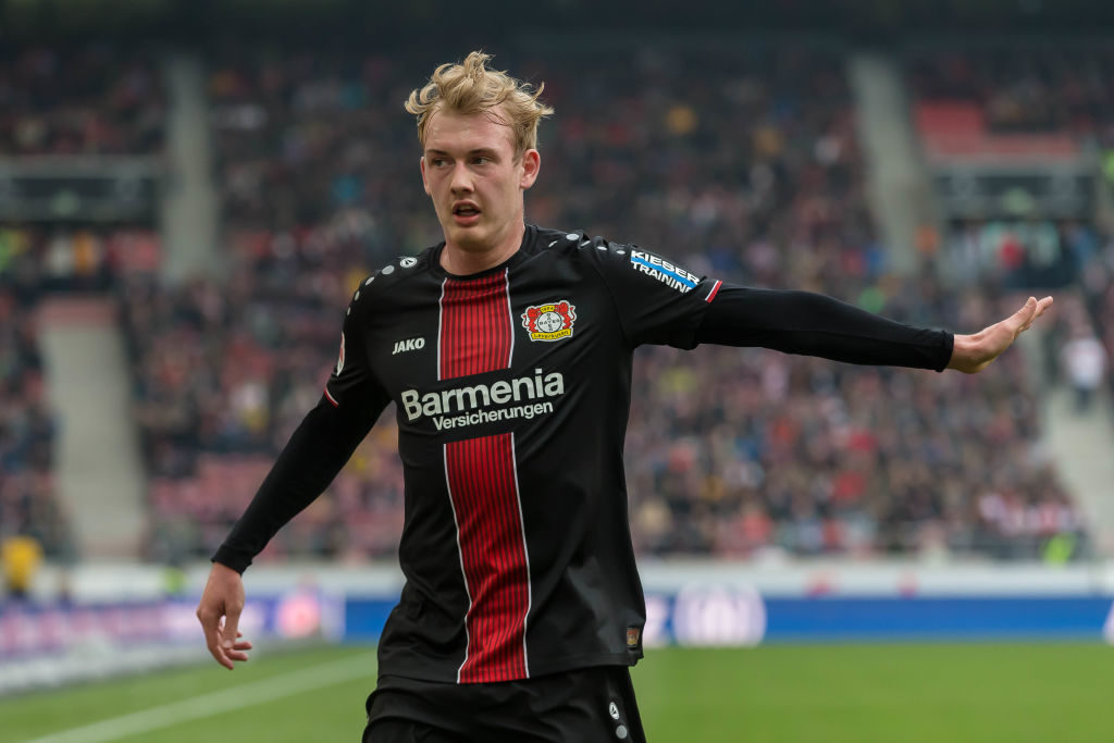 Brandt caught Liverpools eye while at Leverkusen.