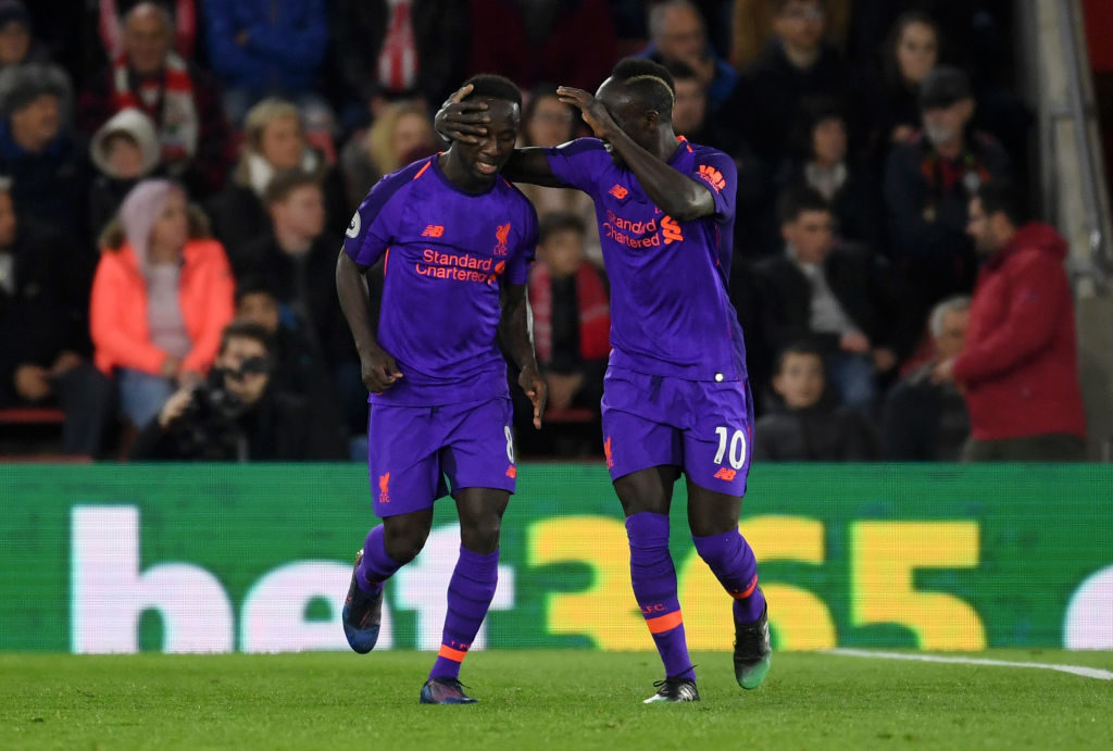 Jamie Carragher has praised Naby Keita's improvement but wants to see more from him