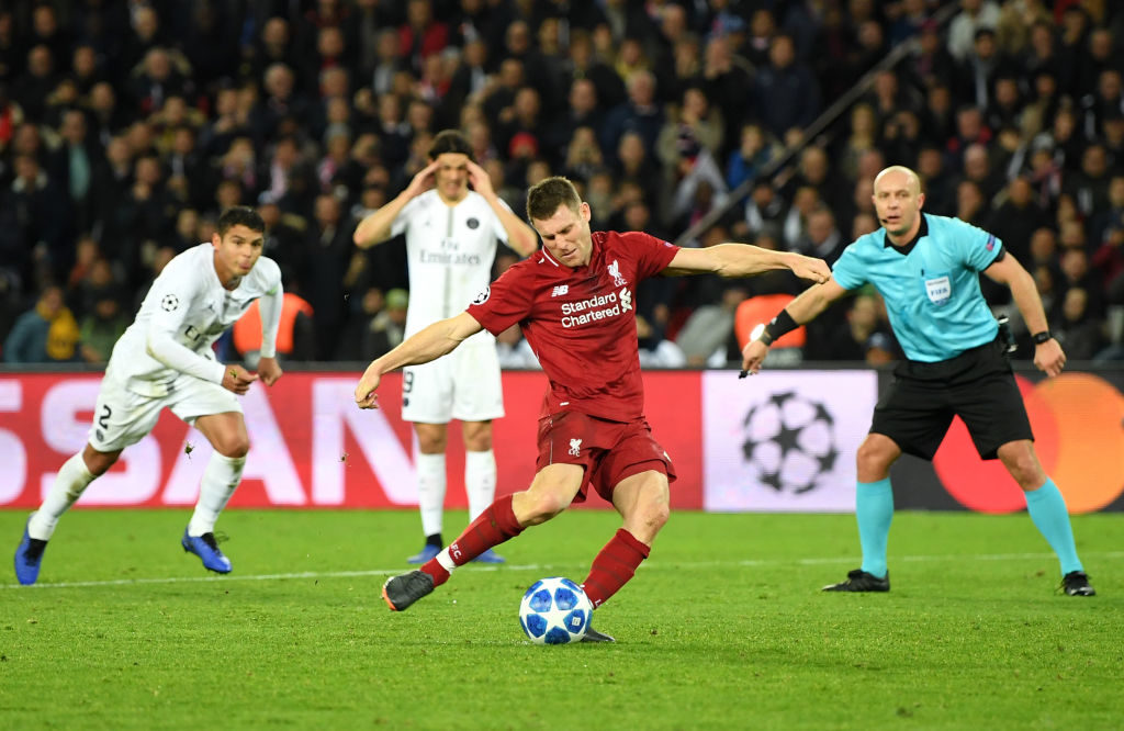 James Milner linked with shock move to PSG