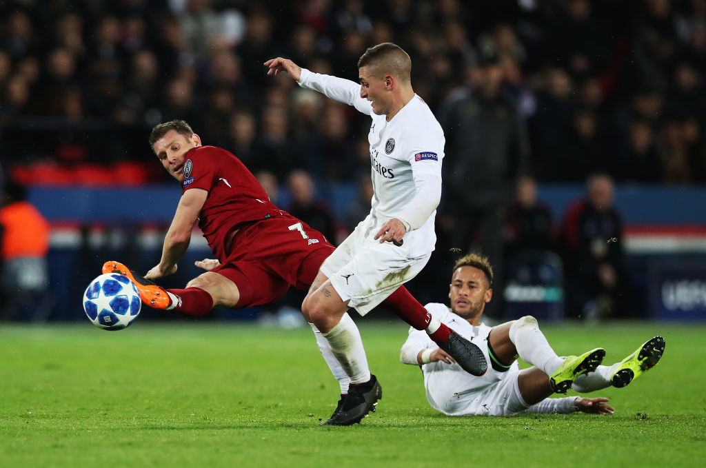 James Milner linked with shock move to PSG