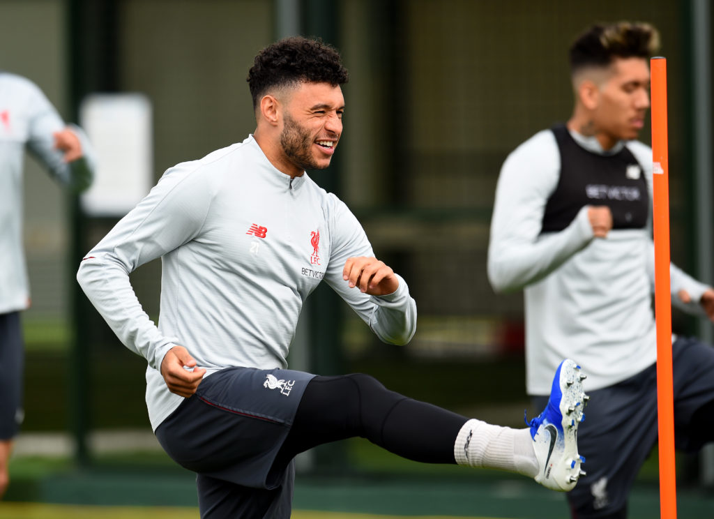 Alex Oxlade-Chamberlain.