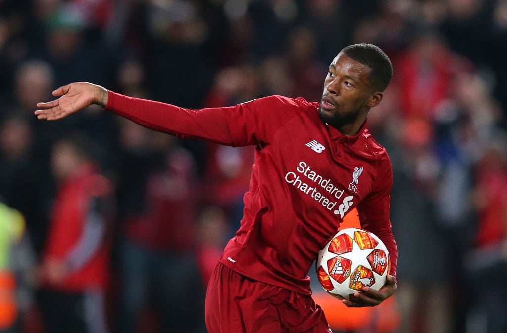 Why Gini Wijnaldum must start in the Champions League final