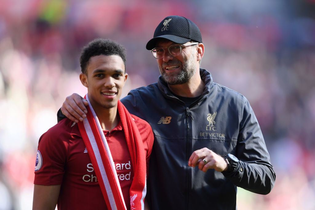 Trent Alexander-Arnold Jurgen Klopp