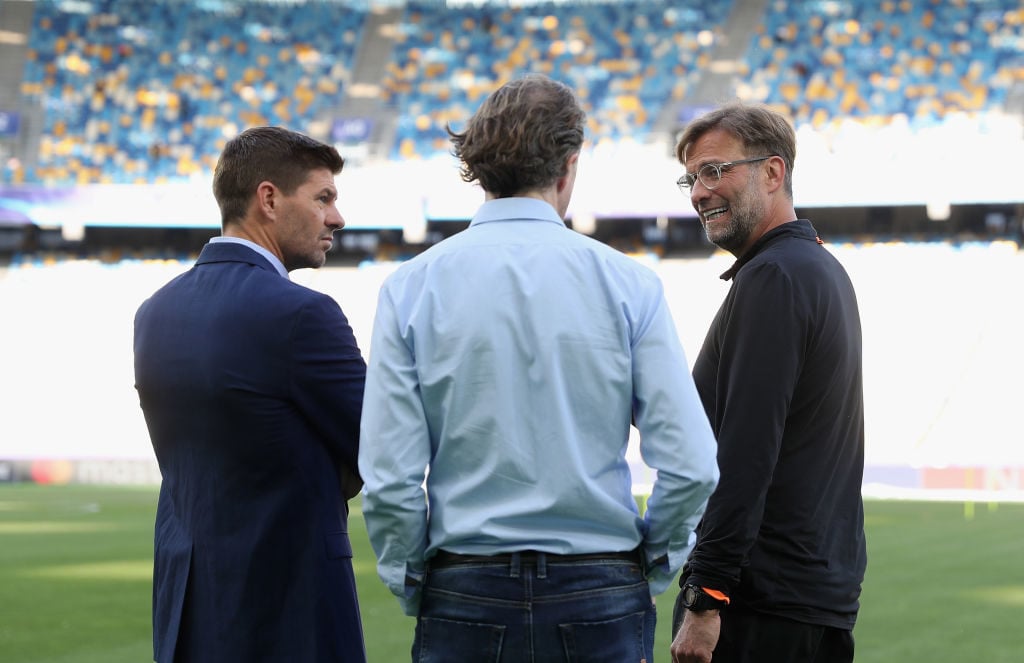 Steven Gerrard envies Liverpool players working with Jürgen Klopp