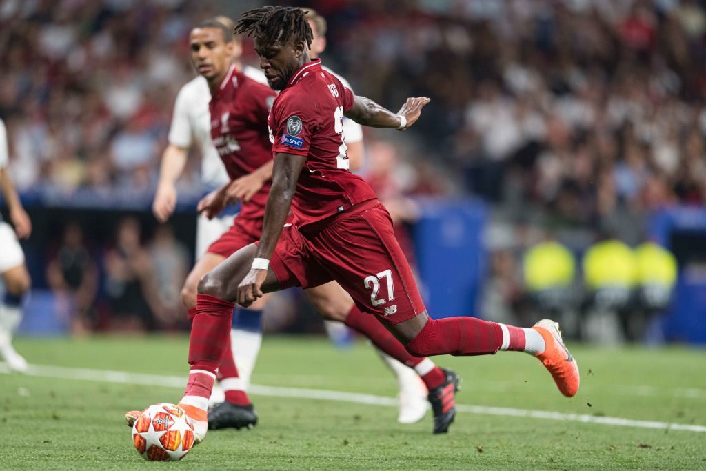 Origi scores in the Champions League final