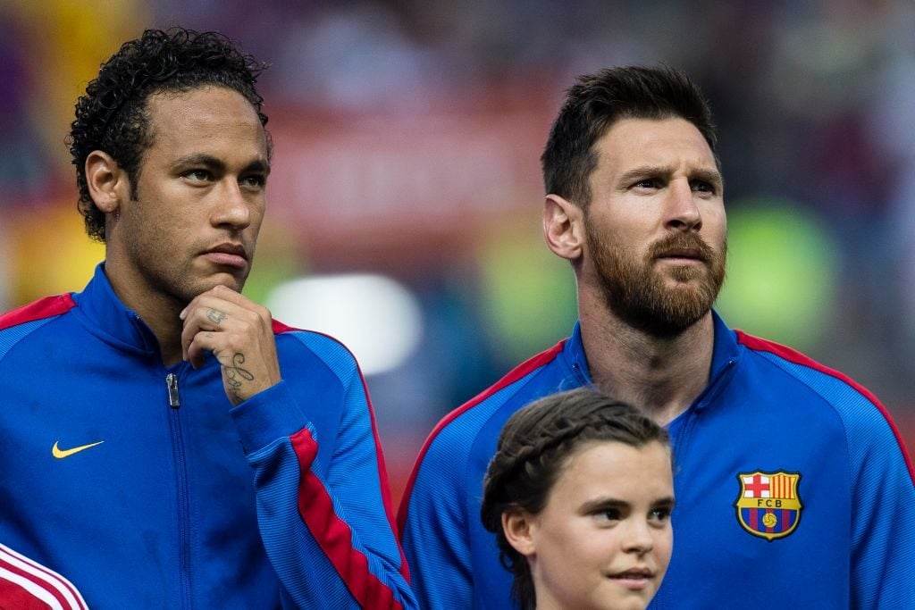 Messi and Neymar