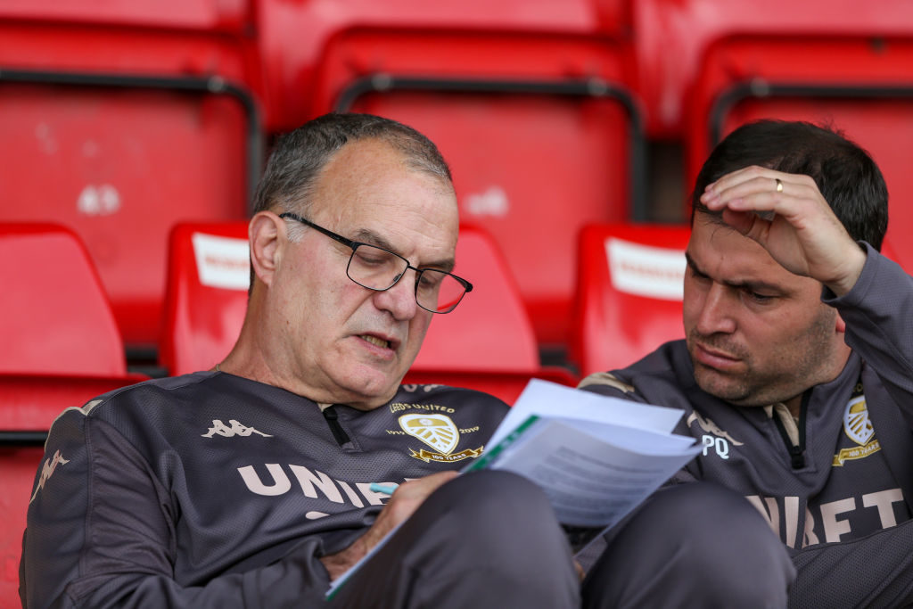 Leeds United manager Marcelo Bielsa