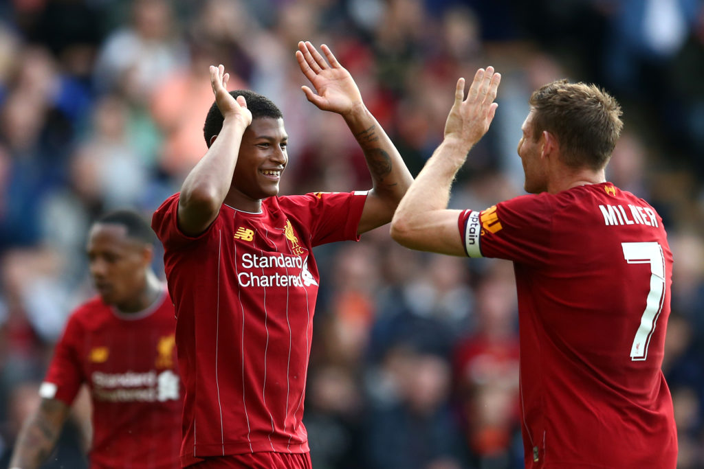 Rhian Brewster and James Milner.