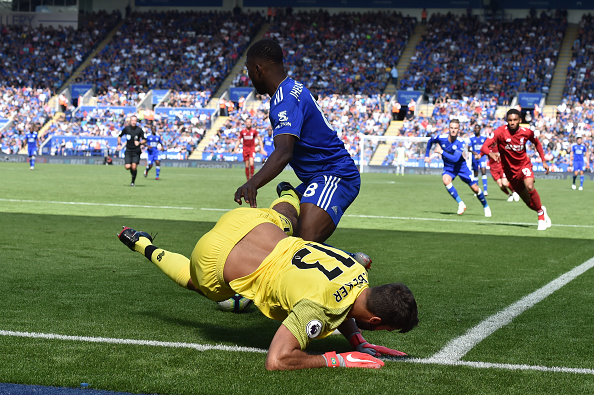 Kelechi Iheanacho, Alisson mistake