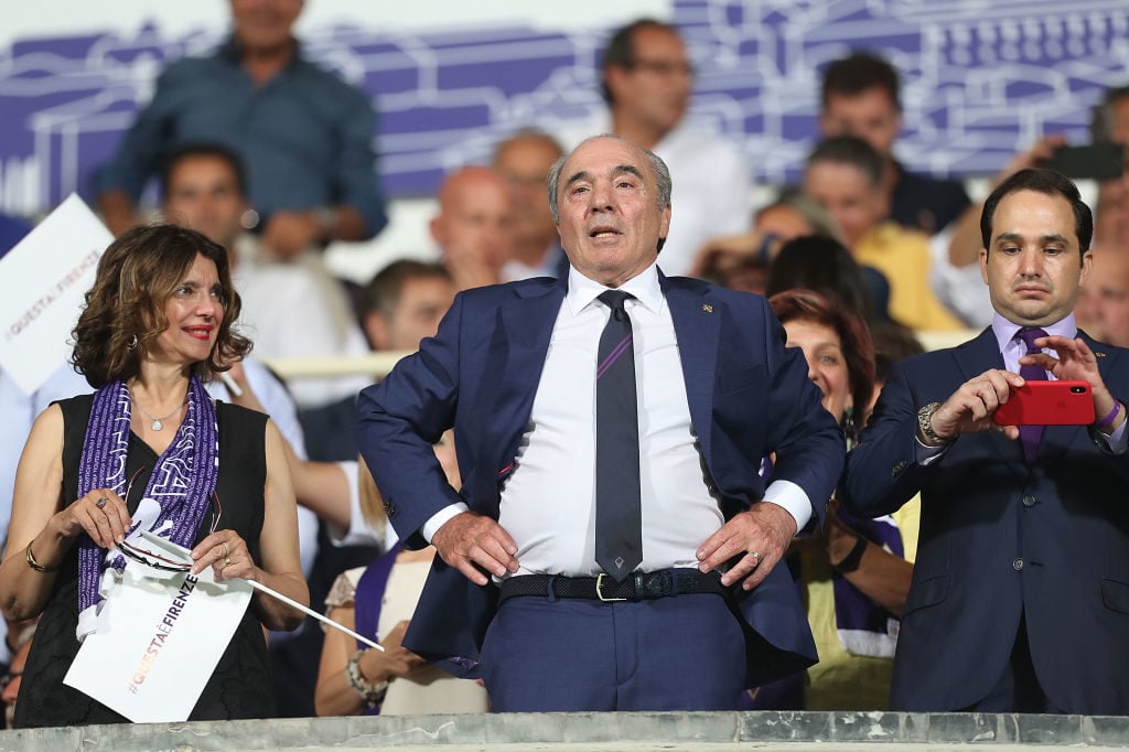 Fiorentina president Rocco Commisso
