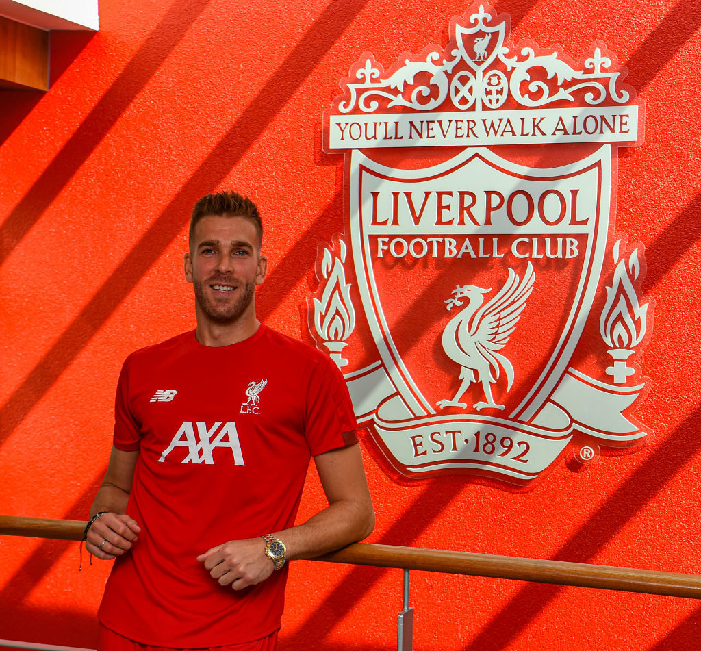 Liverpool sign Adrian