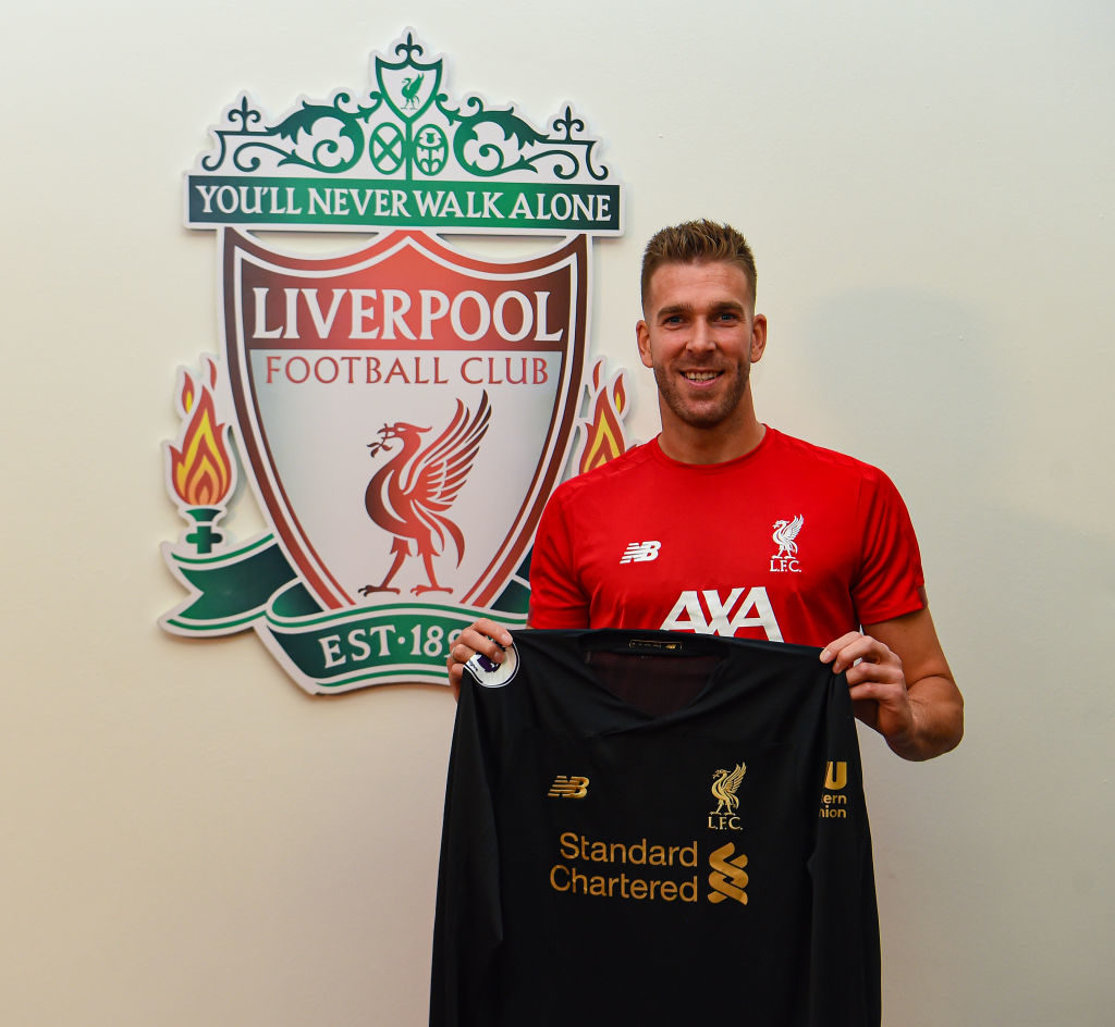 Liverpool sign Adrian