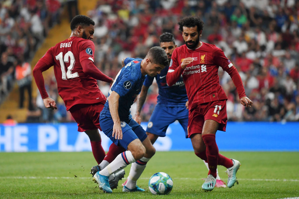 Joe Gomez, Christian Pulisic, Mohamed Salah