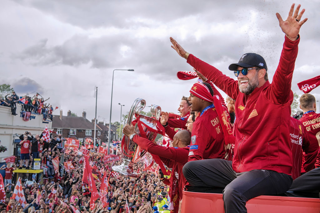 Jurgen Klopp, parade, Champions League