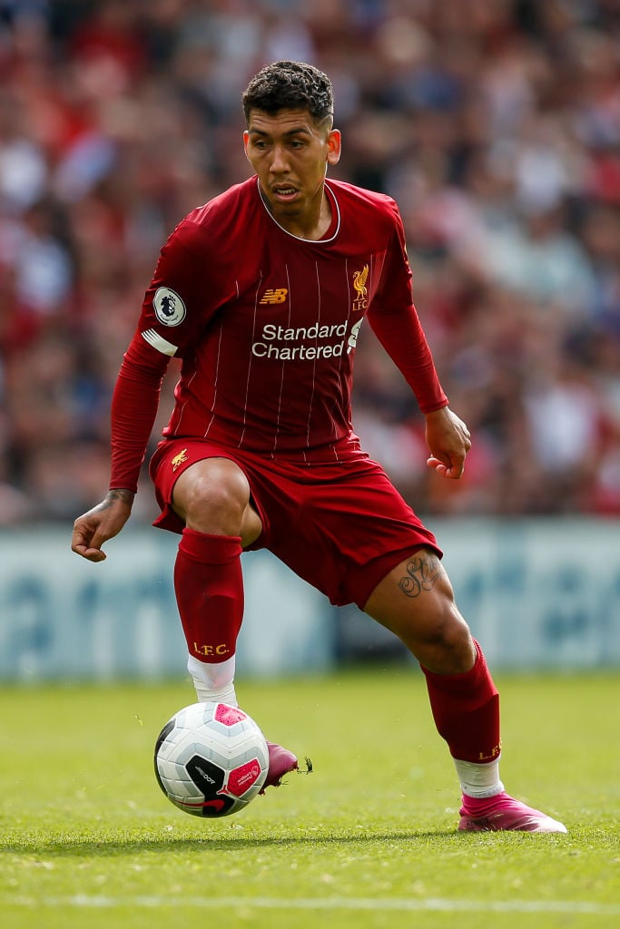 Firmino shouldn't start up front against Napoli, drop him into the midfield.