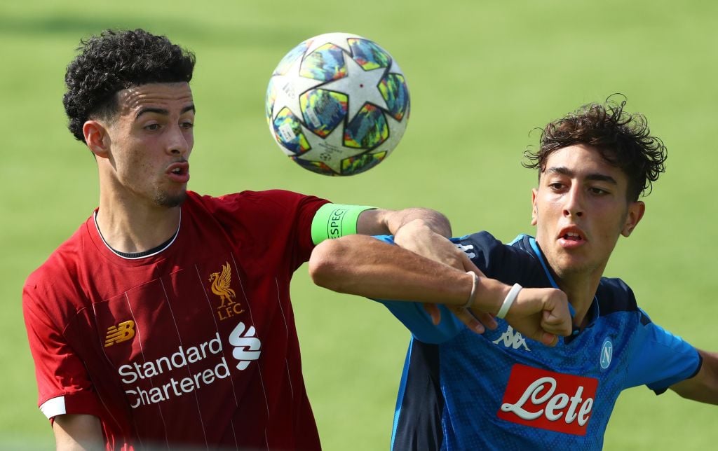 Local lad Curtis Jones has been named in the Liverpool team v MK Dons.