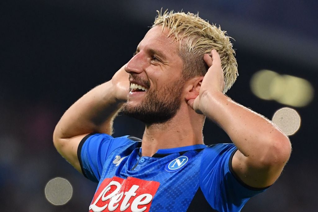 Dries Mertens scored the Napoli penalty.