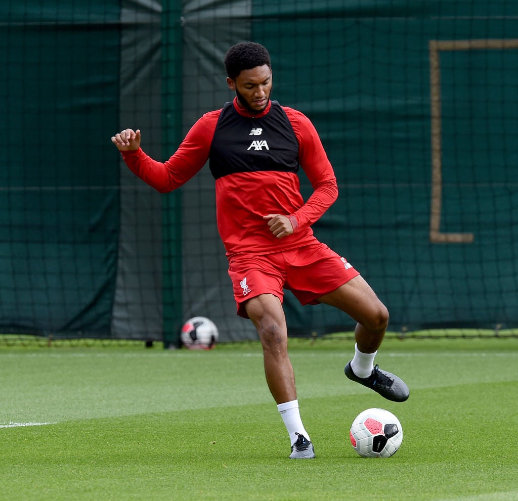 Joe Gomez is set to feature for Liverpool v Napoli on Tuesday.