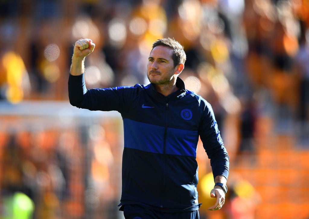 Frank Lampard has come in for praise from Jürgen Klopp.