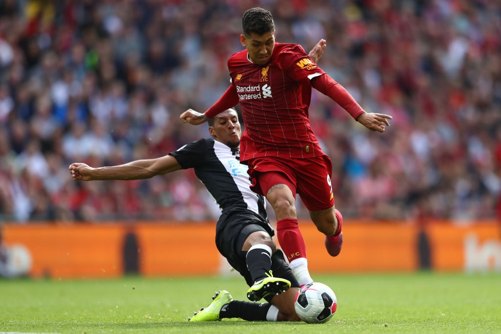 Roberto Firmino was in a class of his own this weekend.