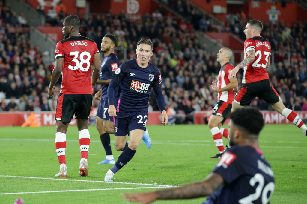Harry Wilson scores again for Bournemouth.