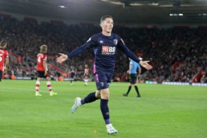 Harry Wilson scores again for Bournemouth.