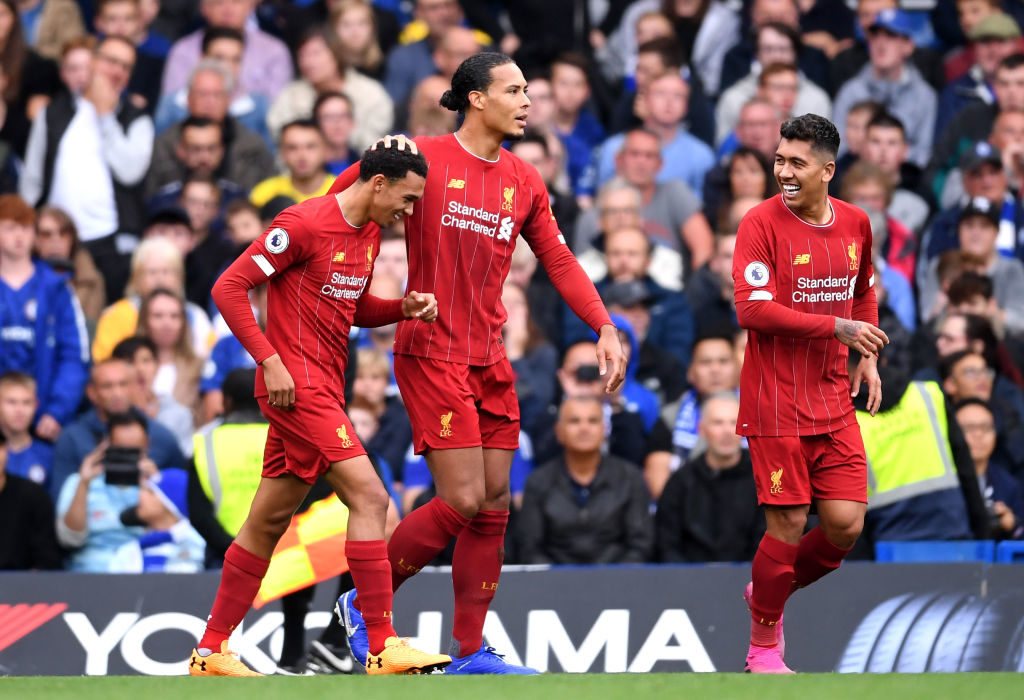 Trent Alexander-Arnold, Virgil van Dijk, Roberto Firmino