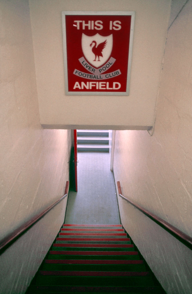 The This is Anfield sign has terrified opponents for decades. A new Liverpool stadium would lose this effect.