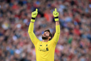 Liverpool lineup to face Man United.