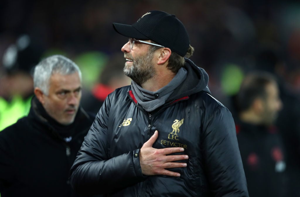 Jose Mourinho, Jurgen Klopp, Liverpool, Manchester United