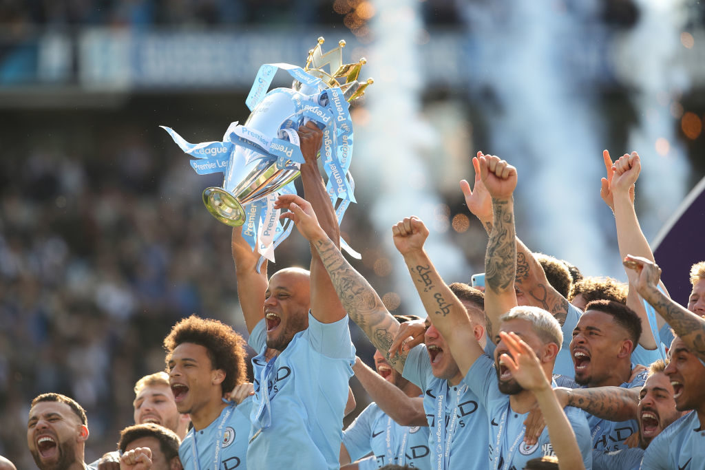 Manchester City, Premier League trophy