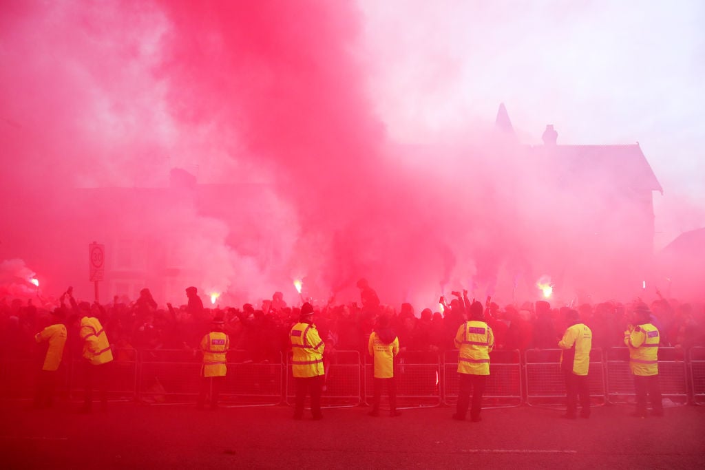 The Anfield atmosphere will be raucous during Liverpool v Salzburg.