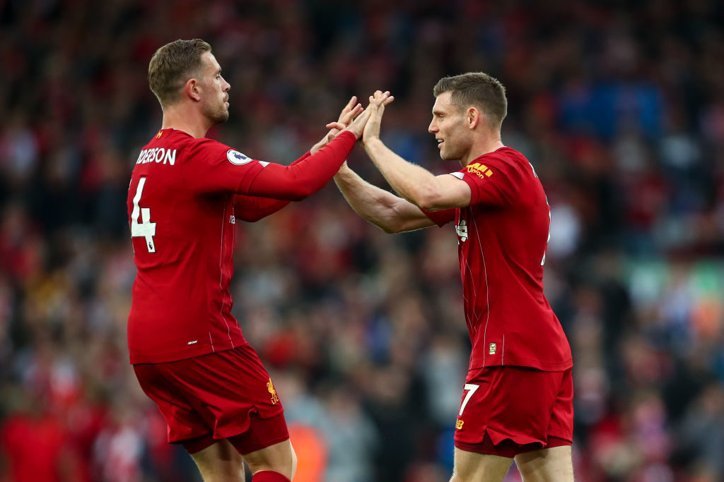 Jordan Henderson and James Milner
