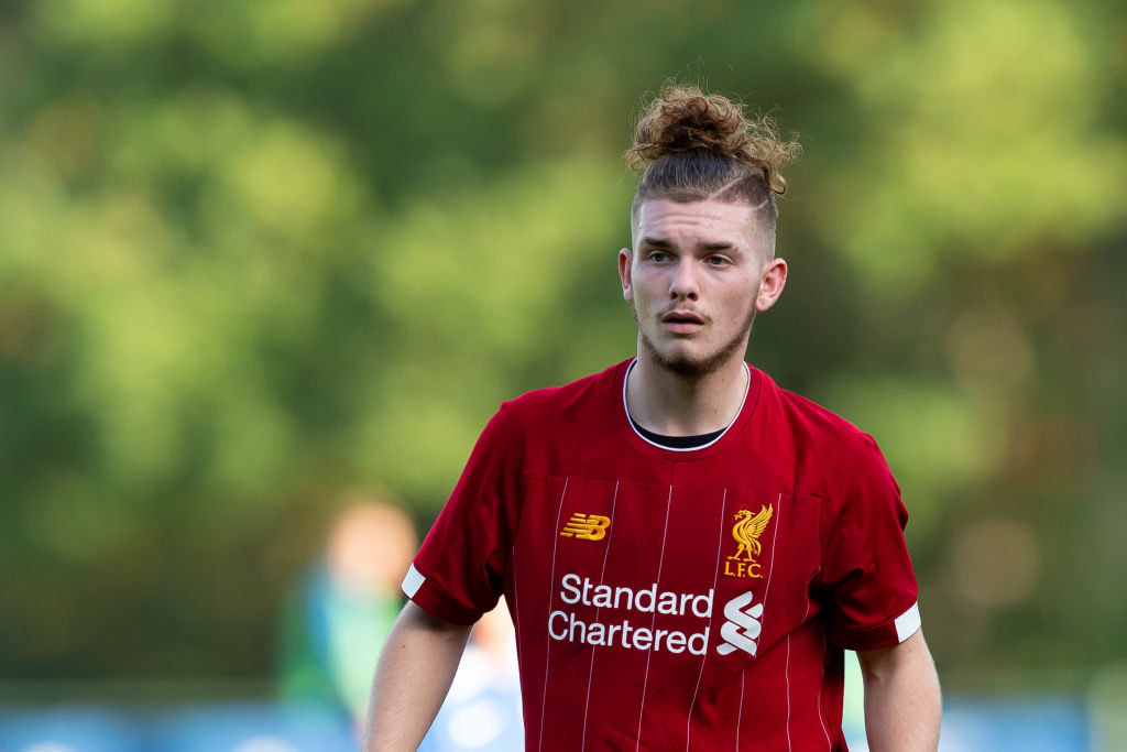 Harvey Elliott joined Liverpool in the summer.