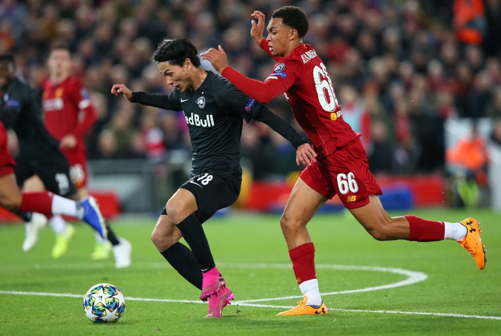 Takumi Minamino, Trent Alexander-Arnold