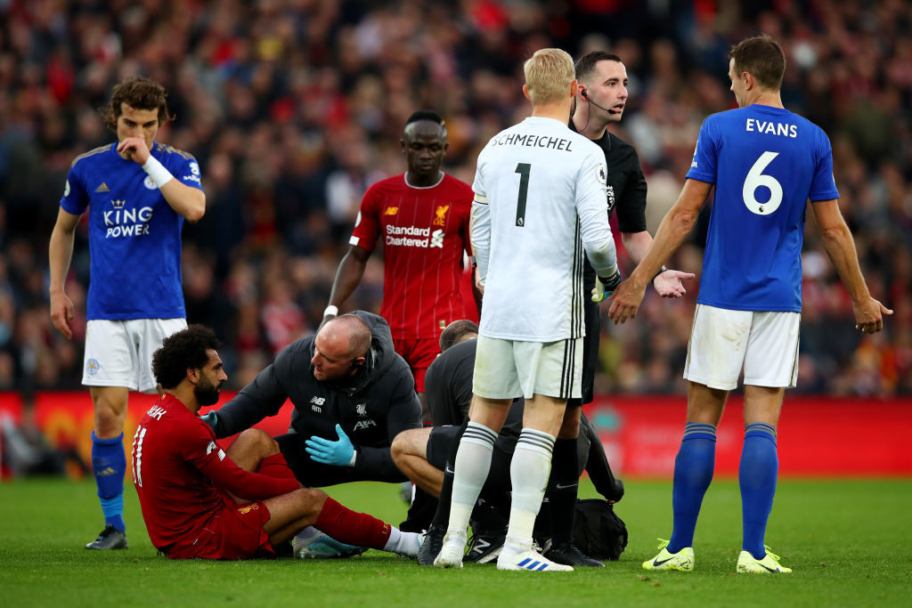 Mohamed Salah, injury