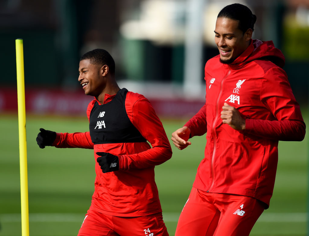 Rhian Brewster, Virgil van Dijk