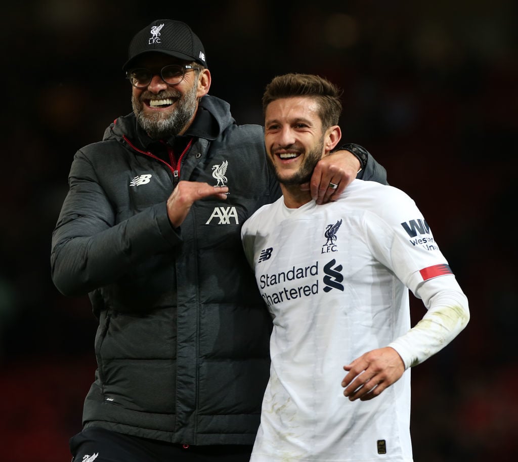 Adam Lallana, Jurgen Klopp