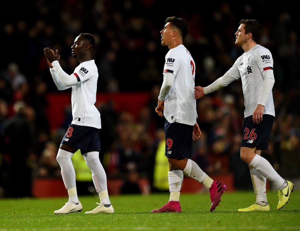 Naby Keita, Roberto Firmino, Andy Robertson
