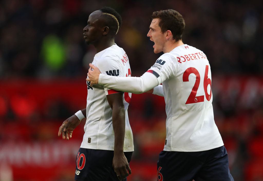 Sadio Mane, Andy Robertson