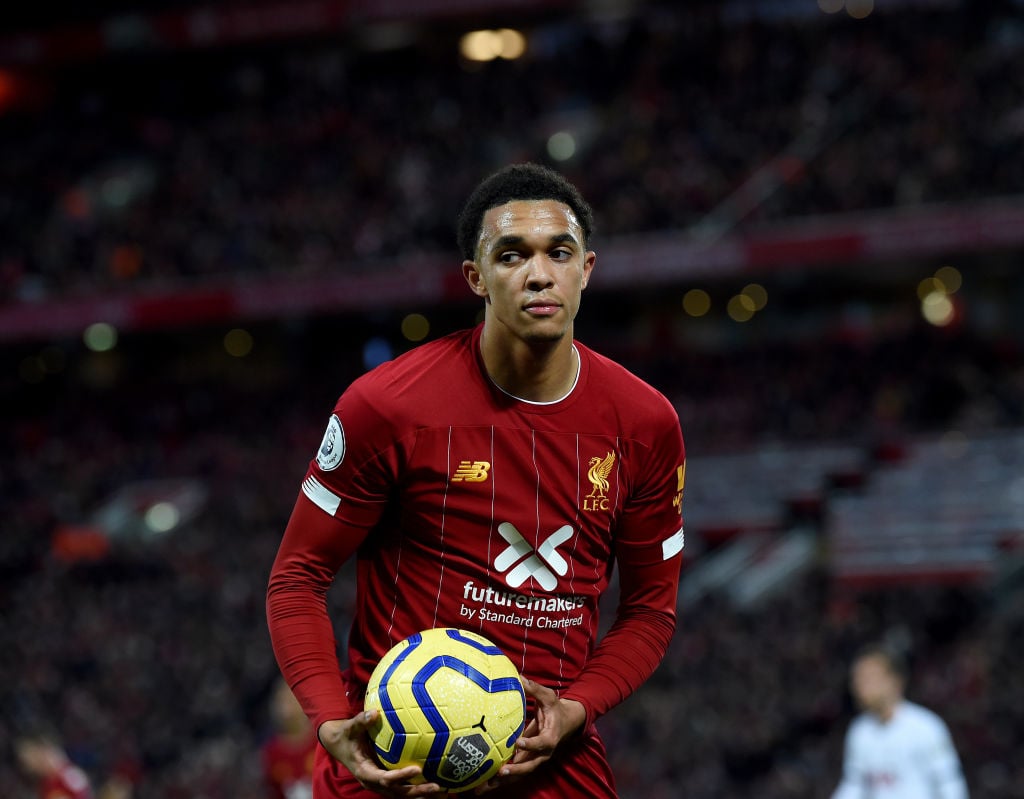 Gary Neville and others were drooling over Trent Alexander-Arnold.