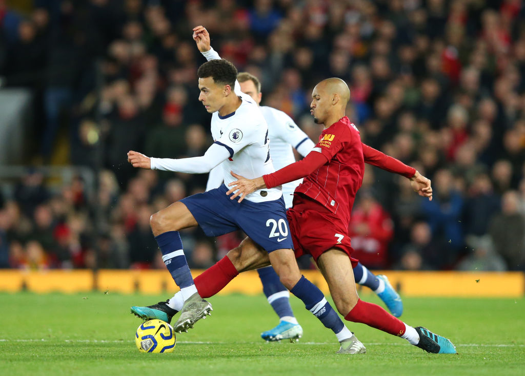 Fabinho performance lacked a yellow card.