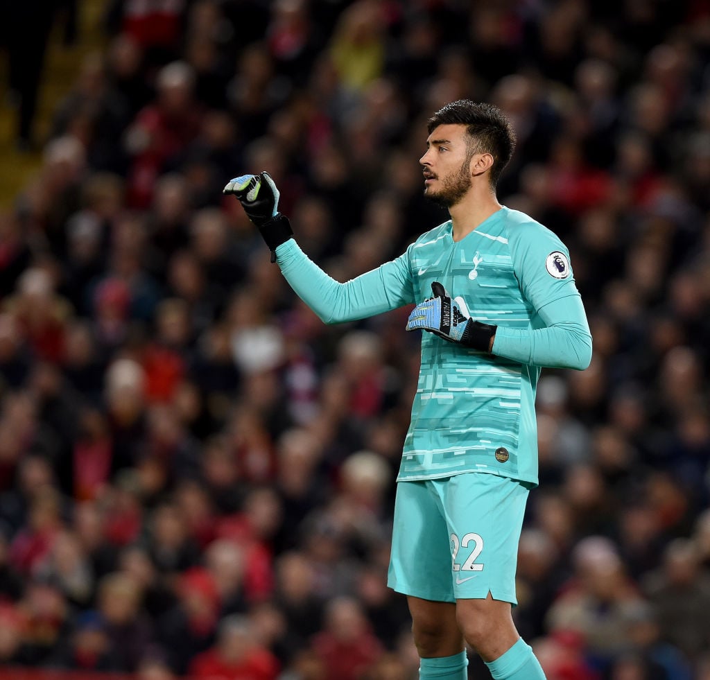 Paulo Gazzaniga saved Spurs from humiliation against Liverpool.