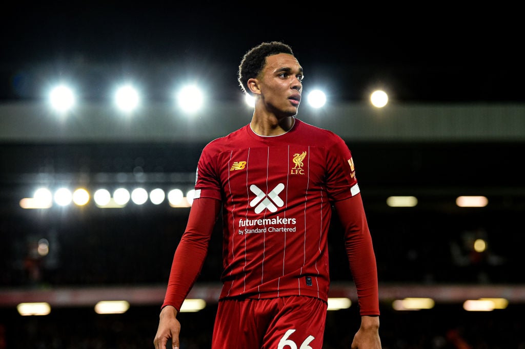 Stats put Trent Alexander-Arnold ahead of Kevin de Bruyne and Steven Gerrard