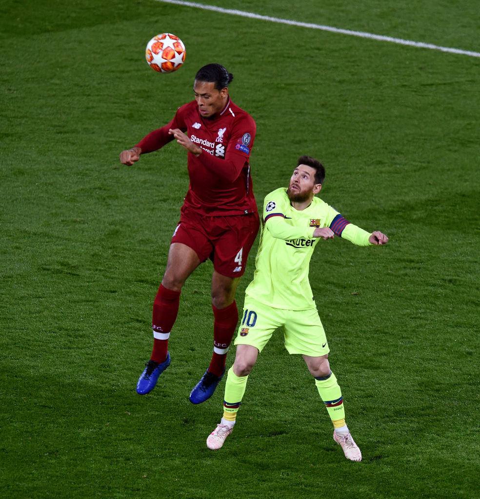 Virgil van Dijk, Lionel Messi