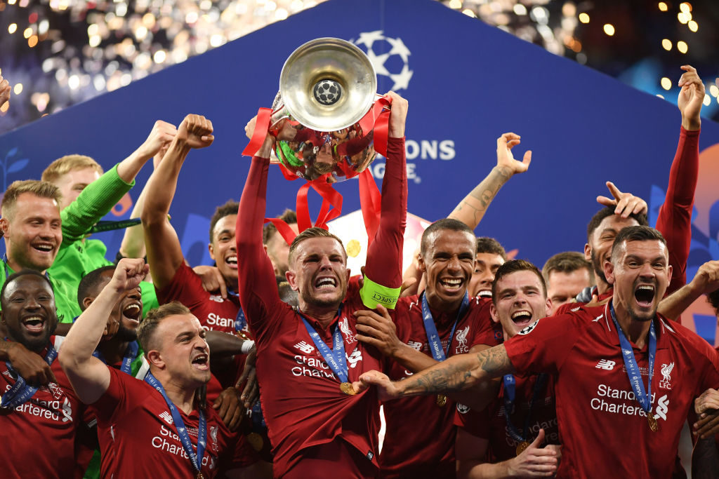 Liverpool win the Champions League